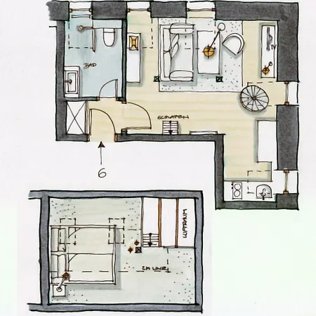 Königsschlaf No6 Unter Den Sternen Apartment *